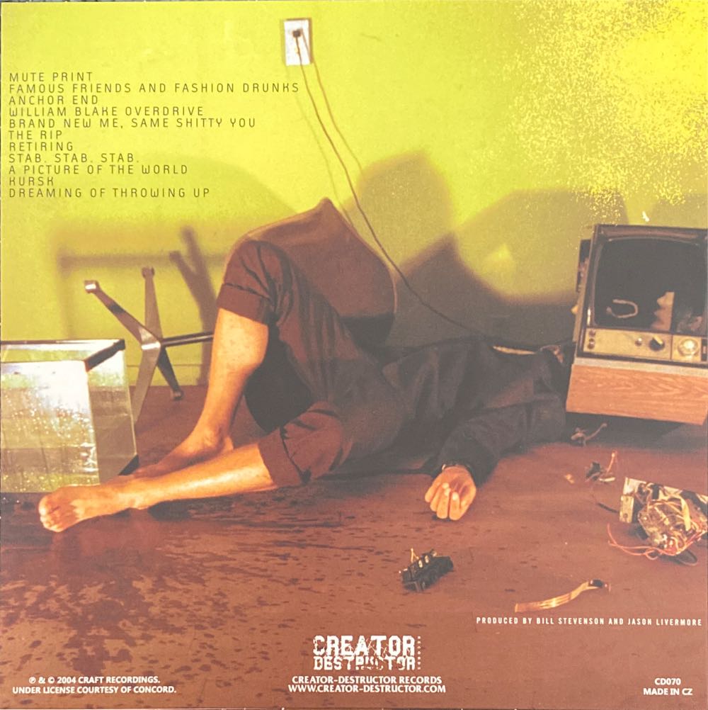 Mute Print - Wilhelm Scream, A (CD - 33) music collectible [Barcode 794171585625] - Main Image 2