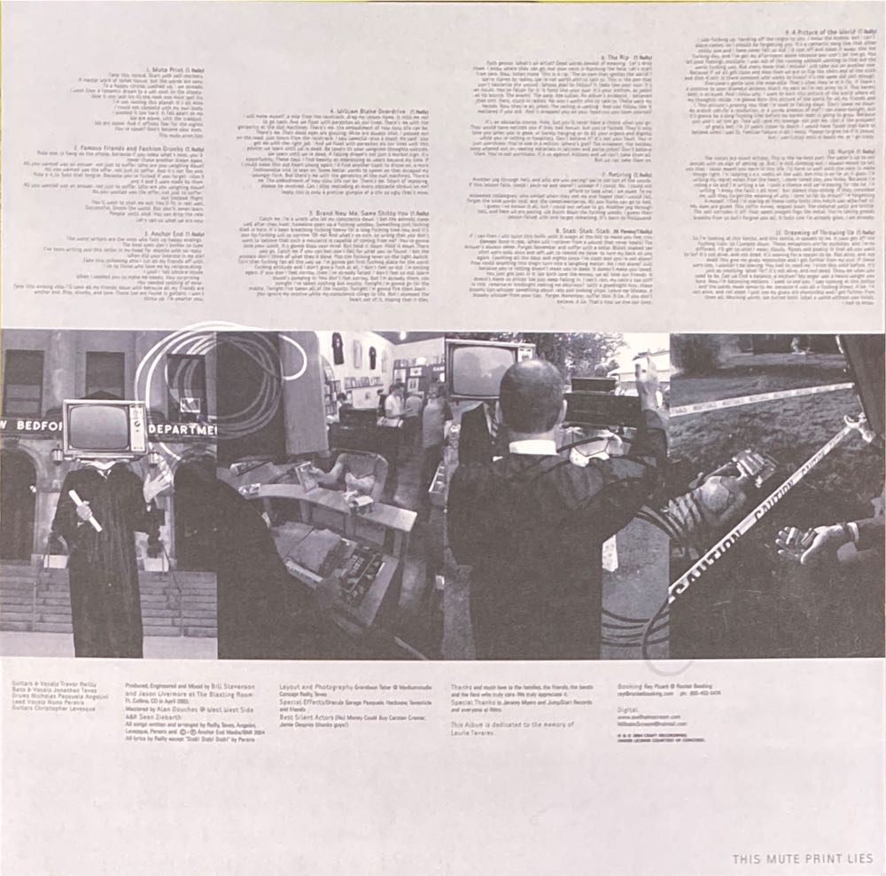 Mute Print - Wilhelm Scream, A (CD - 33) music collectible [Barcode 794171585625] - Main Image 4