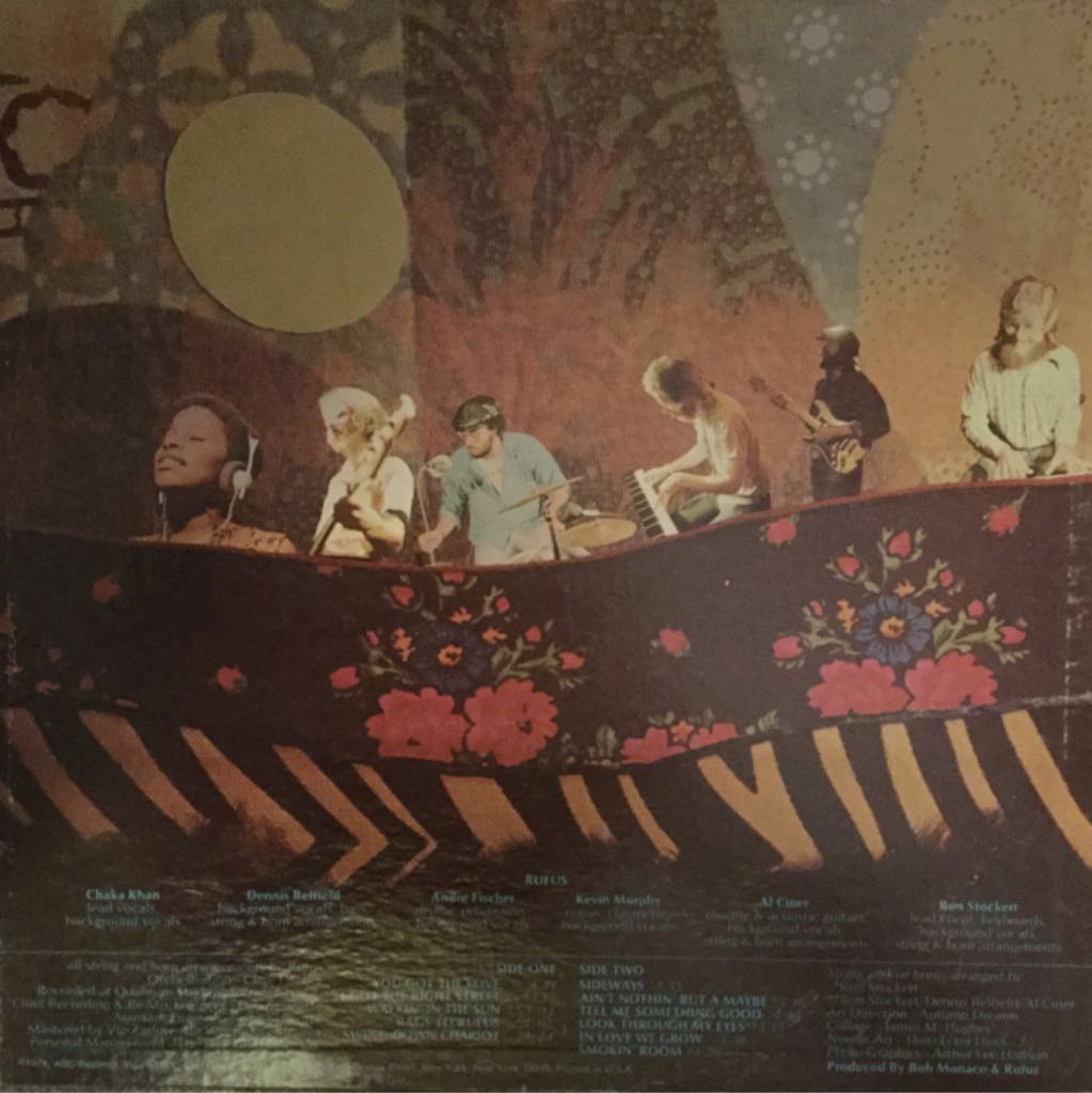 Rags To Rufus - Rufus (12”) music collectible - Main Image 2