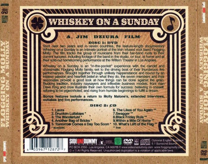 Whiskey On A Sunday - Flogging Molly (MP3) music collectible - Main Image 2