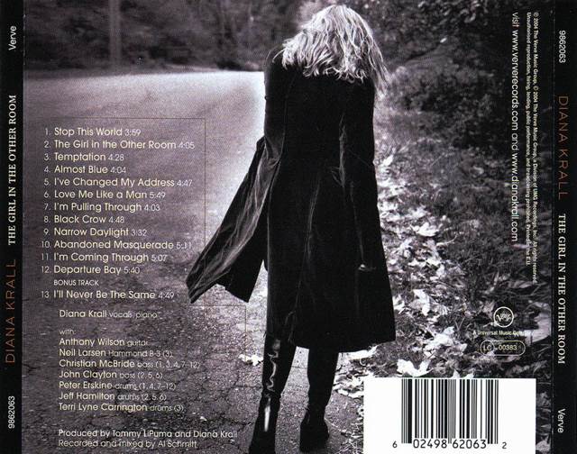 The Girl In The Other Room - Diana Krall (CD - 56) music collectible [Barcode 602498615331] - Main Image 2