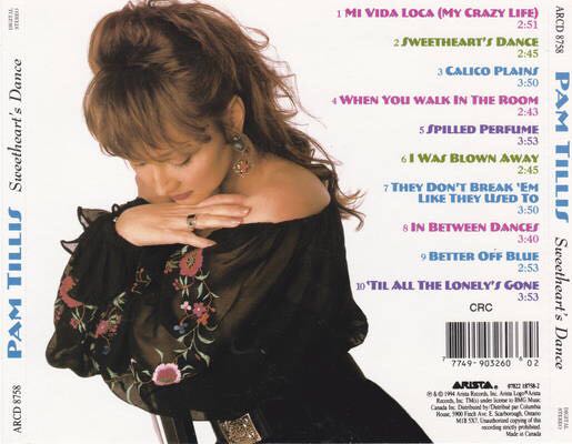Sweethearts Dance - Pam Tillis (CD) music collectible - Main Image 2