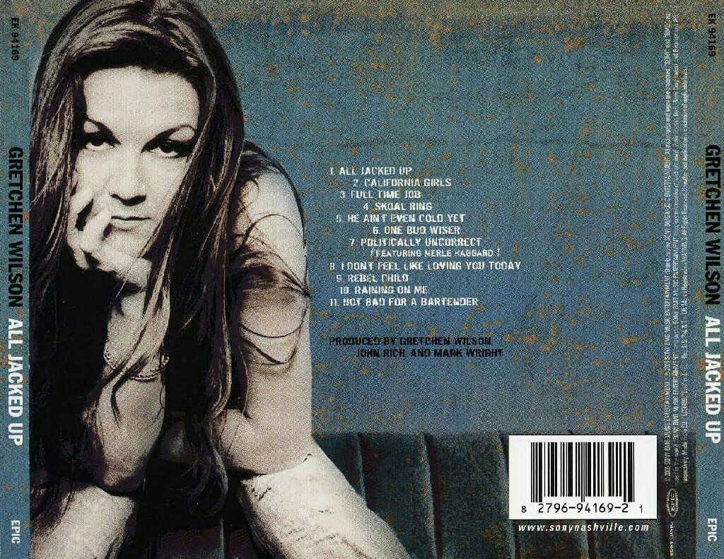 All Jacked Up - Gretchen Wilson (CD) music collectible [Barcode 827969650929] - Main Image 2