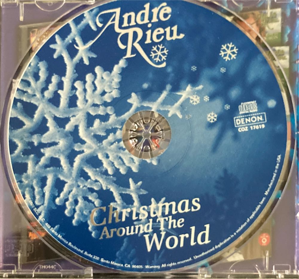 Andre Rieu - Christmas Around The World - Rieu, Andre (CD) music collectible [Barcode 795041761927] - Main Image 3