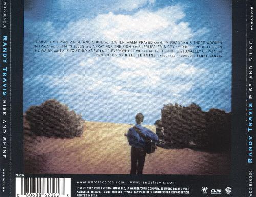 Rise And Shine - Randy Travis (CD - 46) music collectible - Main Image 2