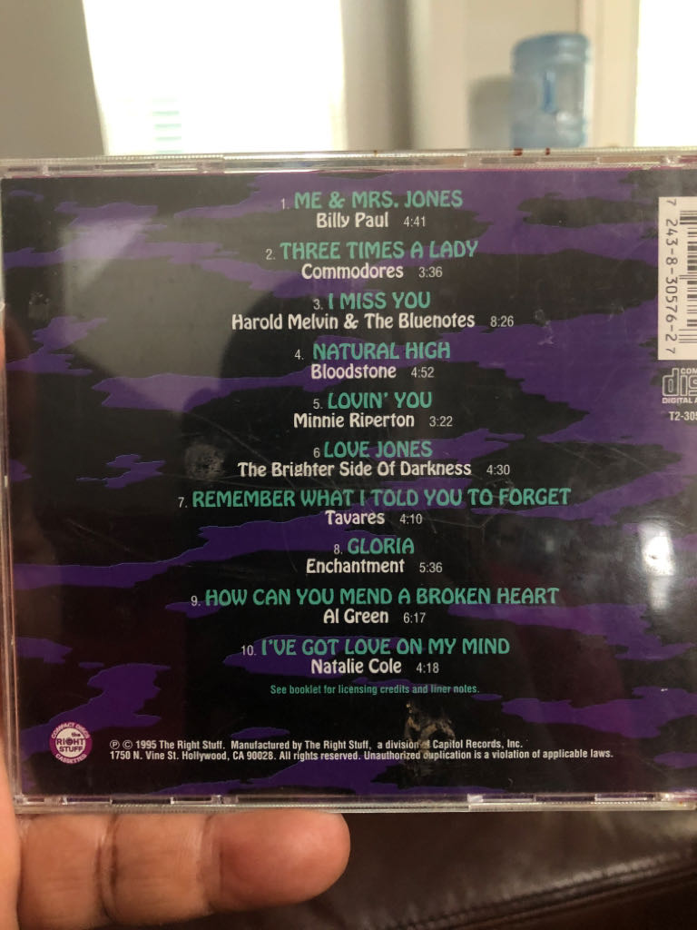 Slow Jams 70s Vol.4 - Various Artists (CD) music collectible [Barcode 724383057627] - Main Image 2