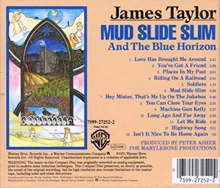 Mud Slide Slim and The Blue Horizon - Taylor, James (12”) music collectible - Main Image 2