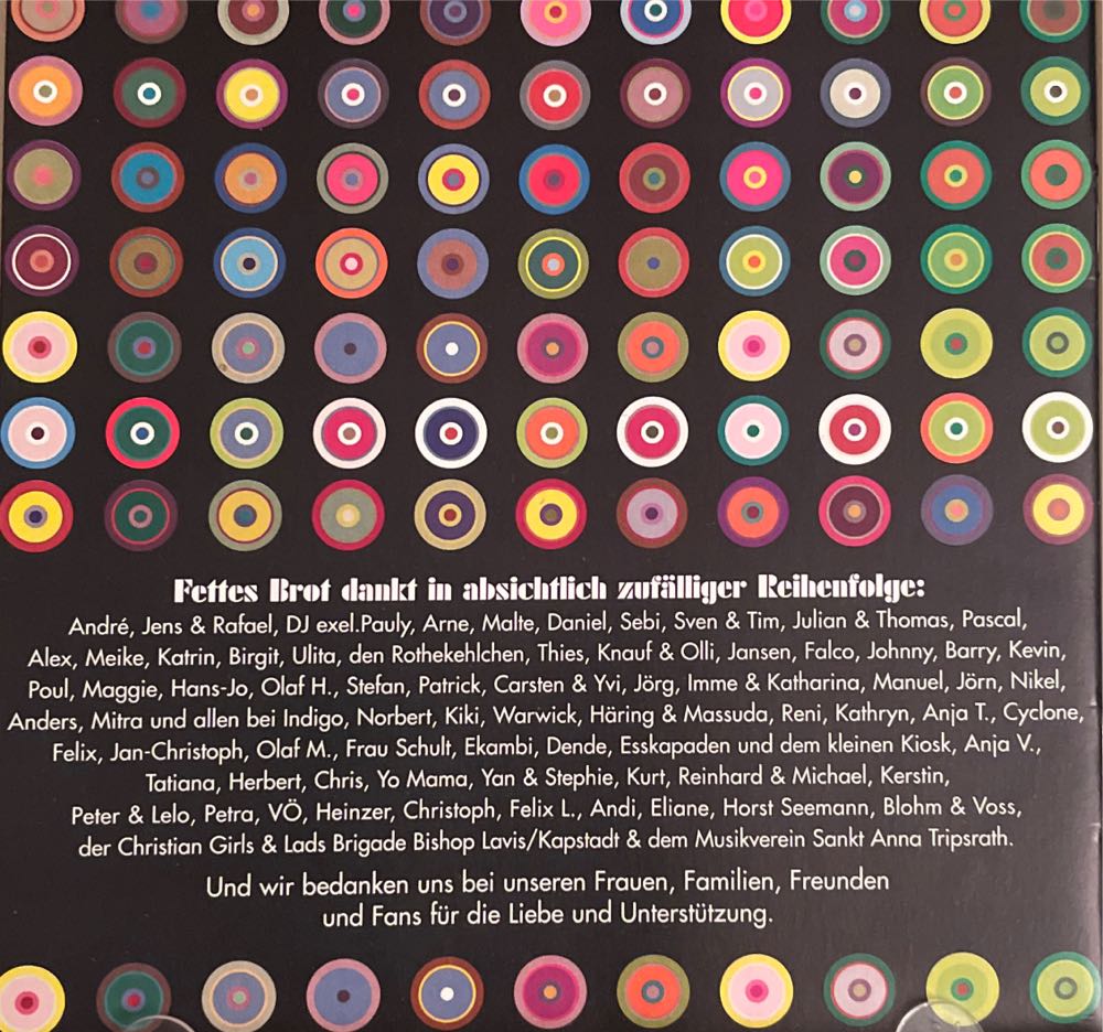 Am Wasser gebaut - Fettes Brot (CD - 43:14) music collectible [Barcode 4015698570021] - Main Image 4