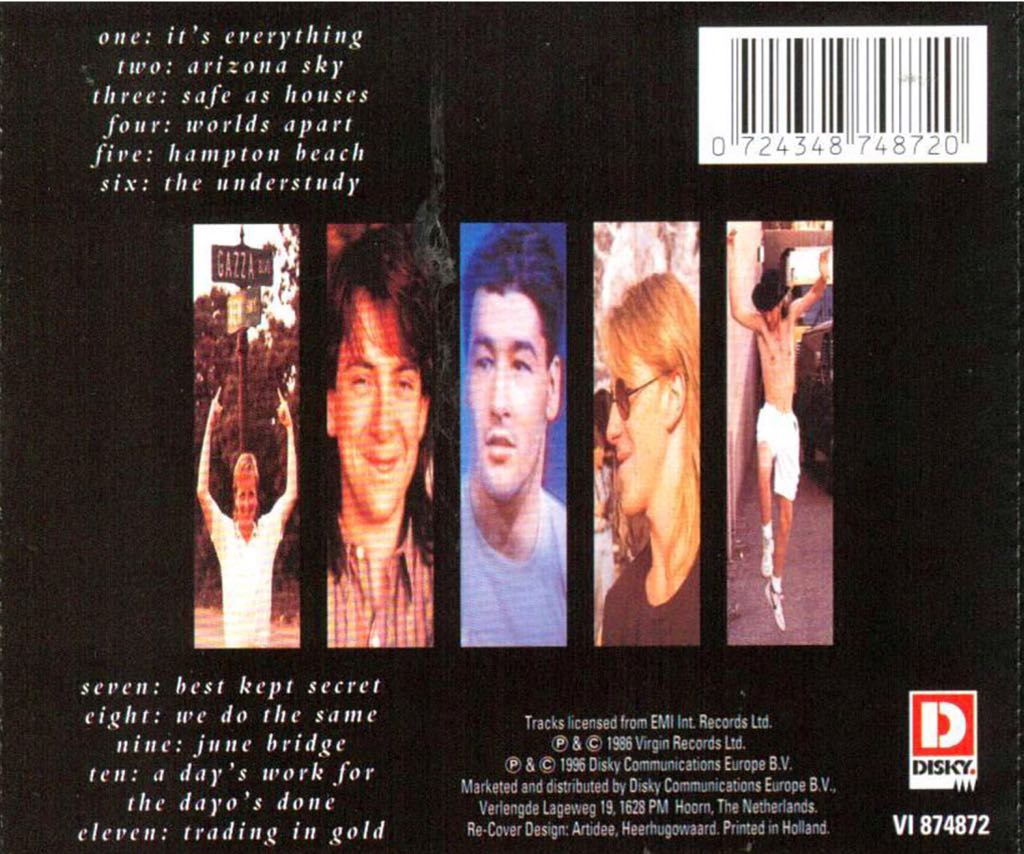 What Price Paradise - China Crisis (CD - 45:36) music collectible [Barcode 5012981241025] - Main Image 2