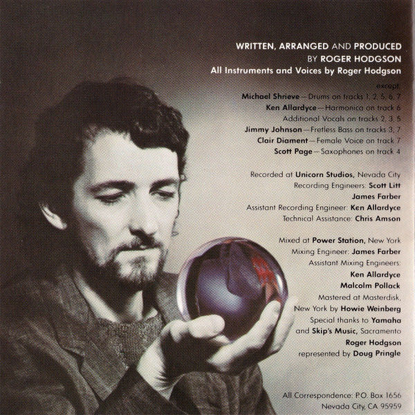 In The Eye Of The Storm - Hodgson, Roger (CD) music collectible - Main Image 4