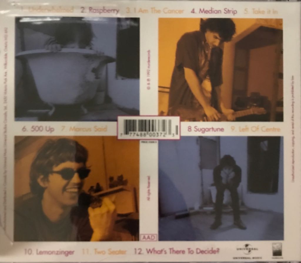 Smeared - Sloan (12”) music collectible [Barcode 777488003723] - Main Image 2