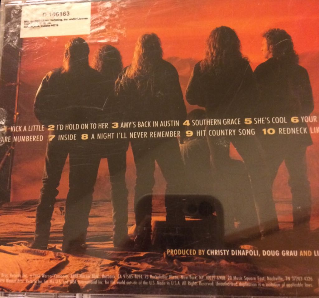 Kick A Little - Little Texas (CD - 38) music collectible [Barcode 093624573067] - Main Image 2