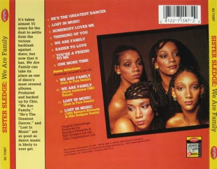 We Are Family - Sister Sledge (CD) music collectible [Barcode 081227988685] - Main Image 2