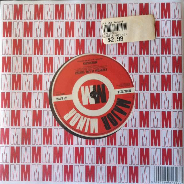 Everyday Is Like Sunday - Morrissey (7”) music collectible [Barcode 5099990873577] - Main Image 2