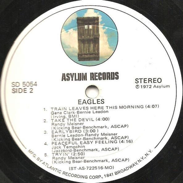 Eagles - Eagles (12”) music collectible - Main Image 4