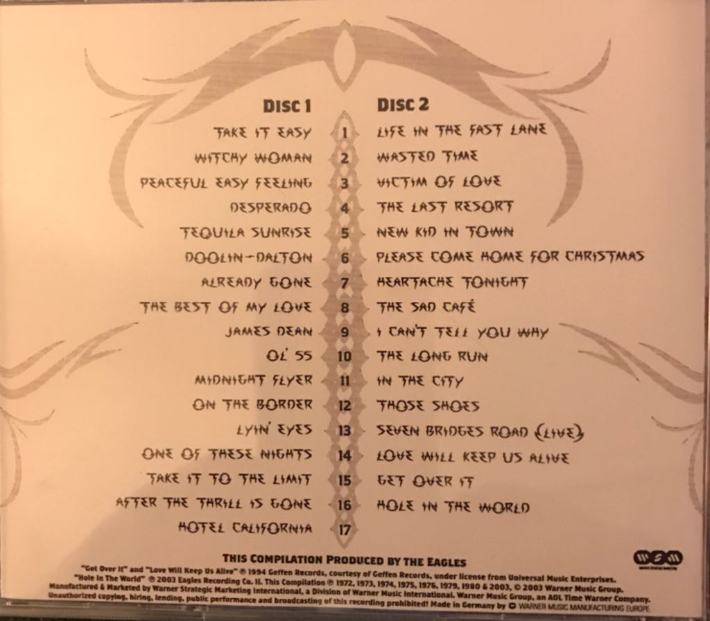 Eagles - Eagles (CD) music collectible - Main Image 2