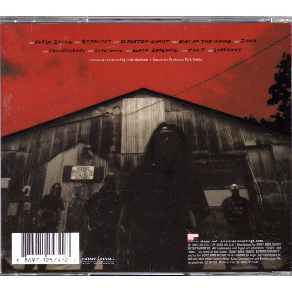 Christ Illusion [Special Edition] - Slayer (12” - 38) music collectible [Barcode 886971257427] - Main Image 2