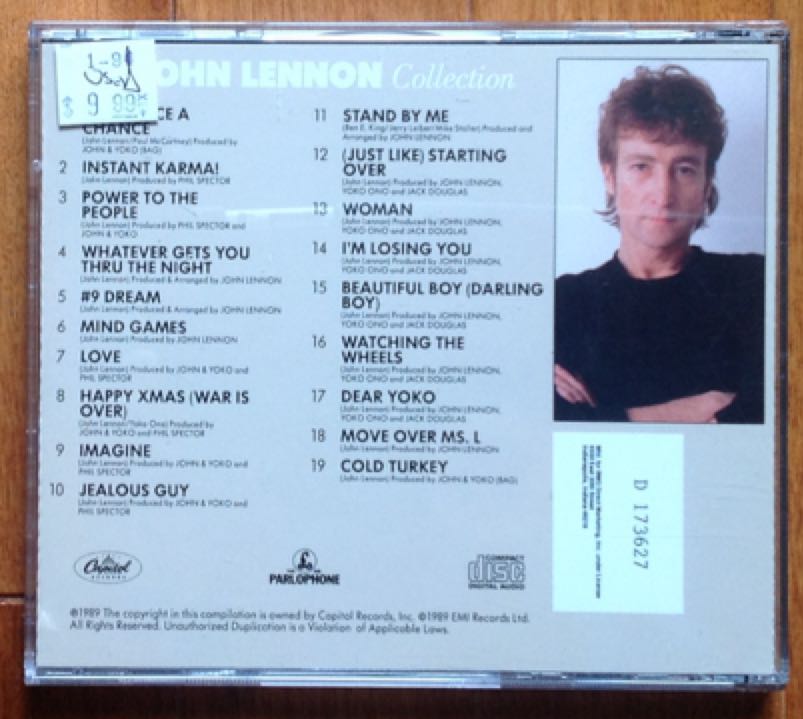 The John Lennon Collection - John Lennon (CD) music collectible - Main Image 2