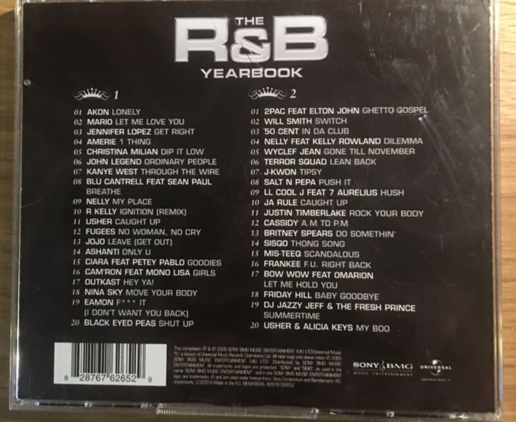 Randb Yearbook - R&B Various (CD) music collectible [Barcode 828767626529] - Main Image 2