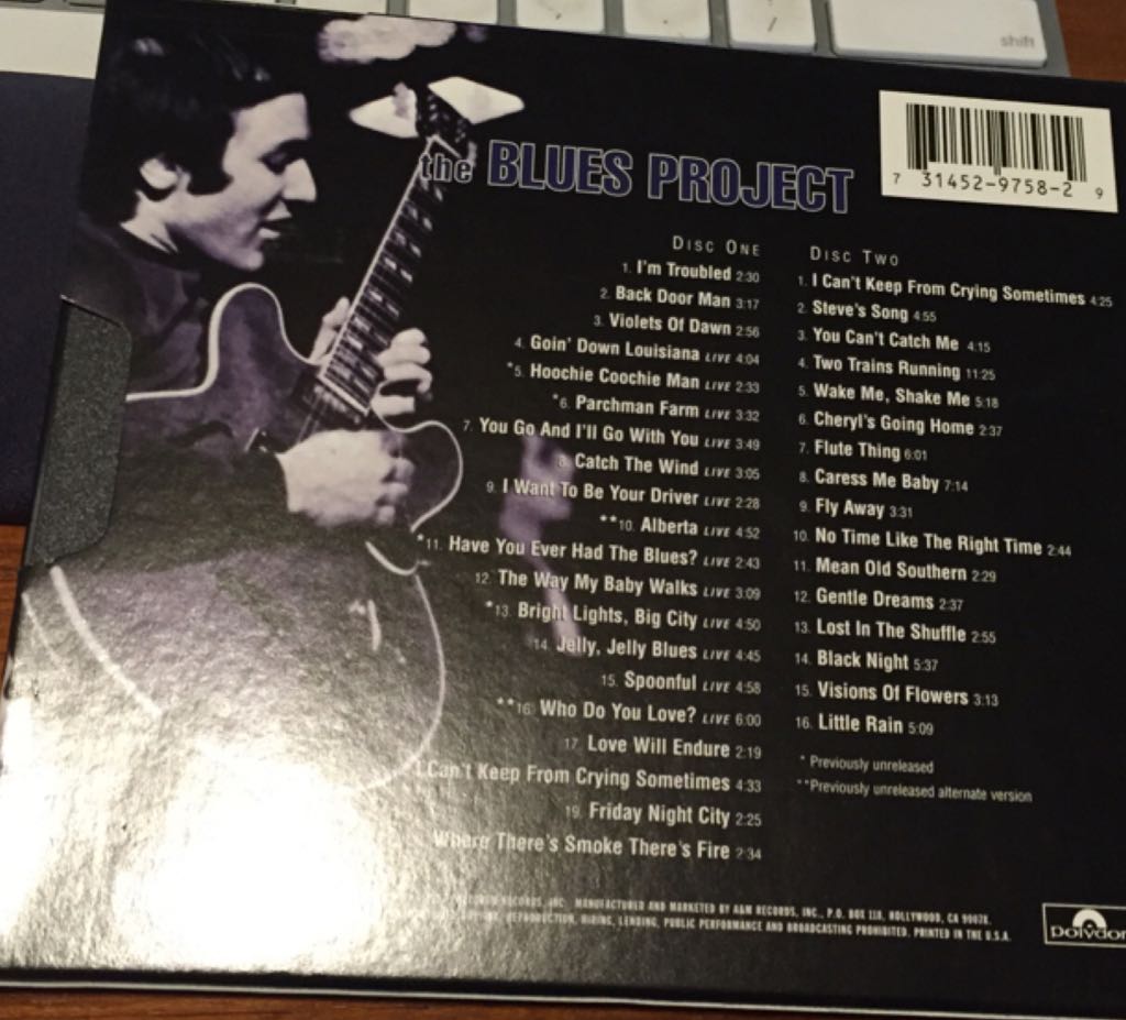 Blues Project Anthology, The - Blues Project, The (CD) music collectible [Barcode 731452975829] - Main Image 2