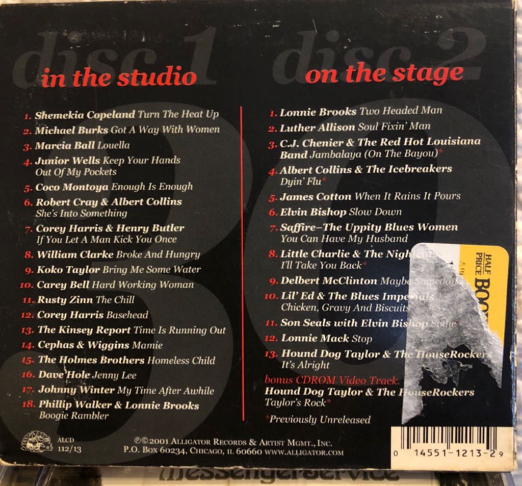 Alligator Records - 30th Anniversary Collection - V.A. - Blues (CD - 89) music collectible [Barcode 014551121329] - Main Image 2