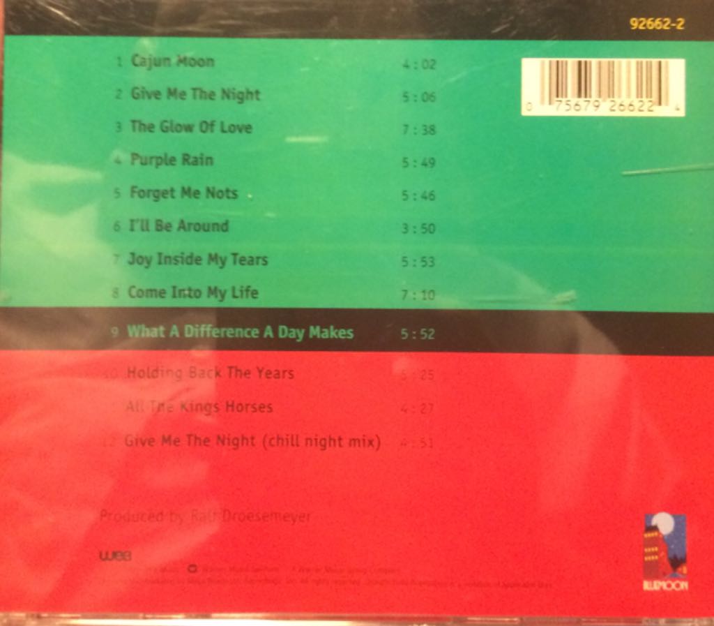 Naked and True - Randy Crawford (CD) music collectible [Barcode 075679266224] - Main Image 2