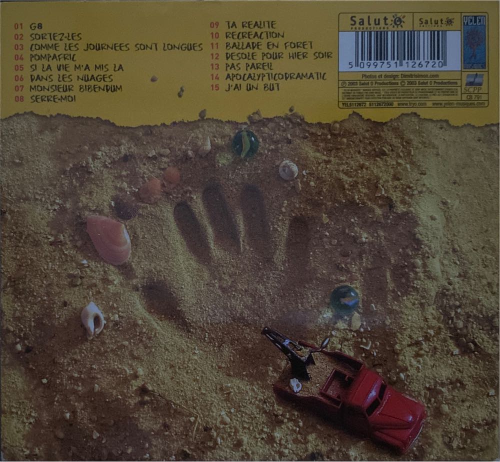 Grain De Sable - Tryo (CD) music collectible [Barcode 5099751126720] - Main Image 2