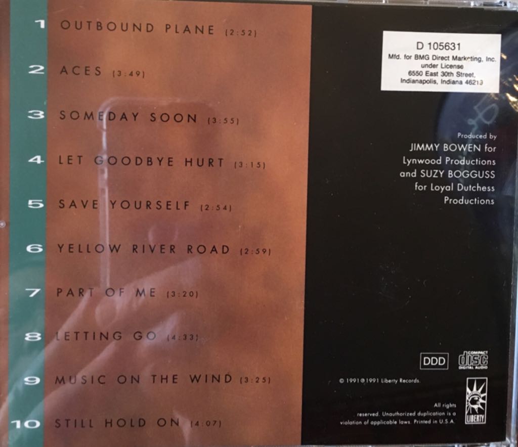 Suzy Bogguss: Aces - Suzy Bogguss (CD) music collectible [Barcode 077779584727] - Main Image 2