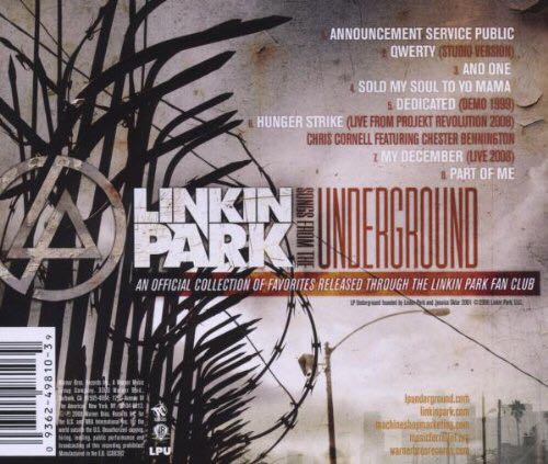Songs From the Underground - Linkin Park (CD) music collectible [Barcode 093624981039] - Main Image 2