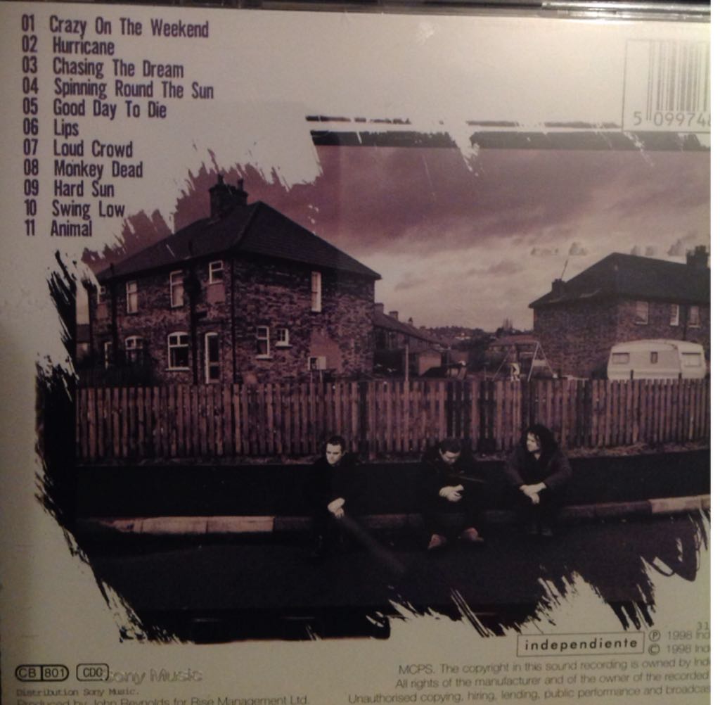 Crazy on the Weekend - Sunhouse (CD) music collectible [Barcode 5099748961525] - Main Image 2