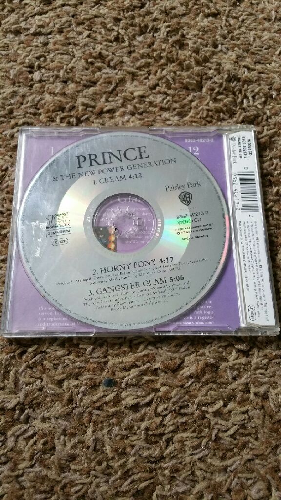 CD SINGLE : Cream - Prince (CD - 13) music collectible [Barcode 093624021322] - Main Image 2