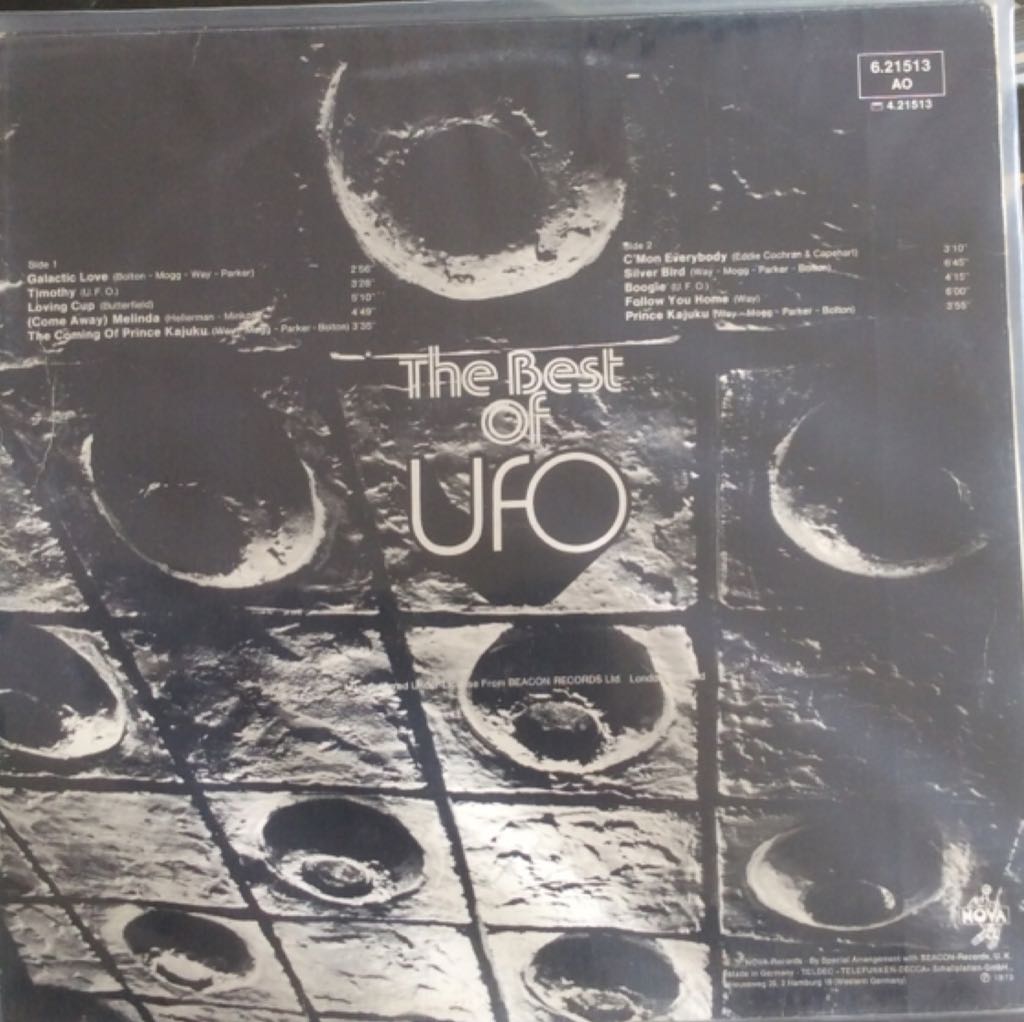 The Best Of UFO - UFO (12”) music collectible - Main Image 2