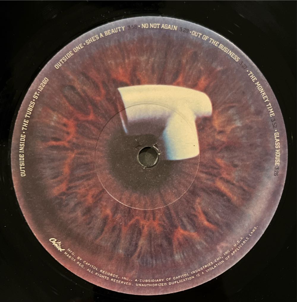 Outside Inside - Tubes, The (12”) music collectible - Main Image 3