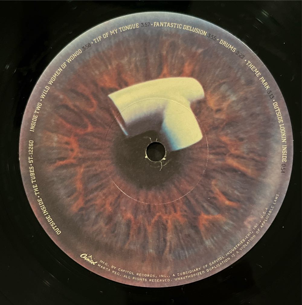 Outside Inside - Tubes, The (12”) music collectible - Main Image 4