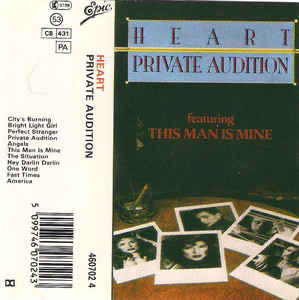 Private Audition - Heart (CD - 3907) music collectible [Barcode 061213380495] - Main Image 2