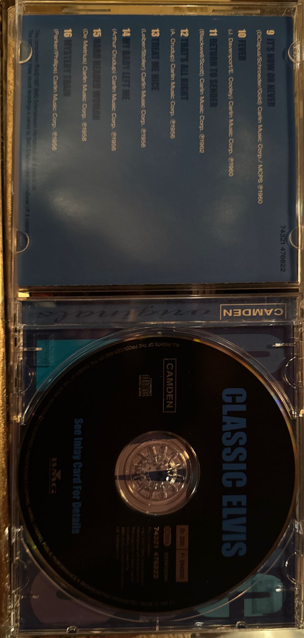 Classic Elvis - Elvis Presley (CD) music collectible [Barcode 743214768228] - Main Image 3