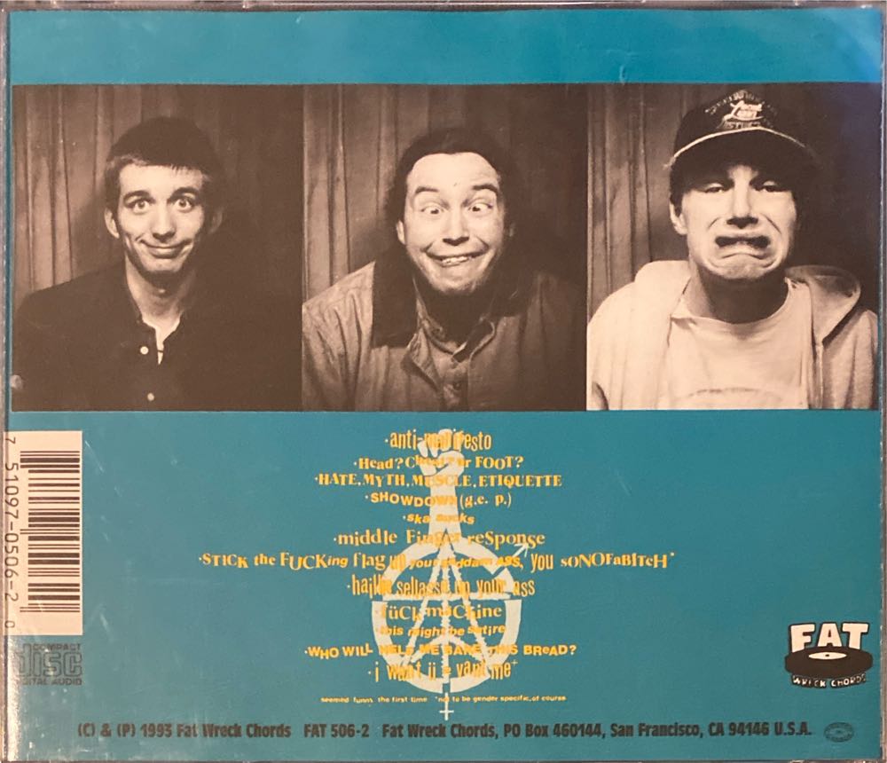 How to Clean Everything - Propagandhi (CD) music collectible [Barcode 751097050620] - Main Image 2