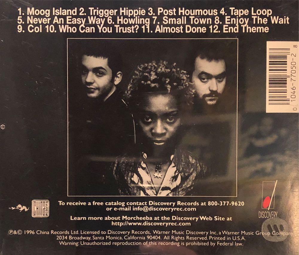 Who Can You Trust ? - - Morcheeba (CD) music collectible [Barcode 010467705028] - Main Image 3