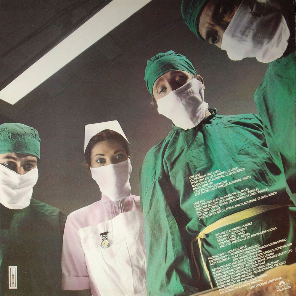 Difficult to Cure - Rainbow (CD - 41.38) music collectible [Barcode 042280001827] - Main Image 2