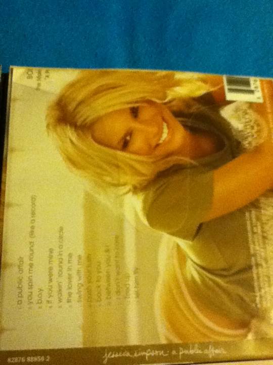 A Public Affair - Jessica Simpson (CD) music collectible [Barcode 886970017428] - Main Image 2
