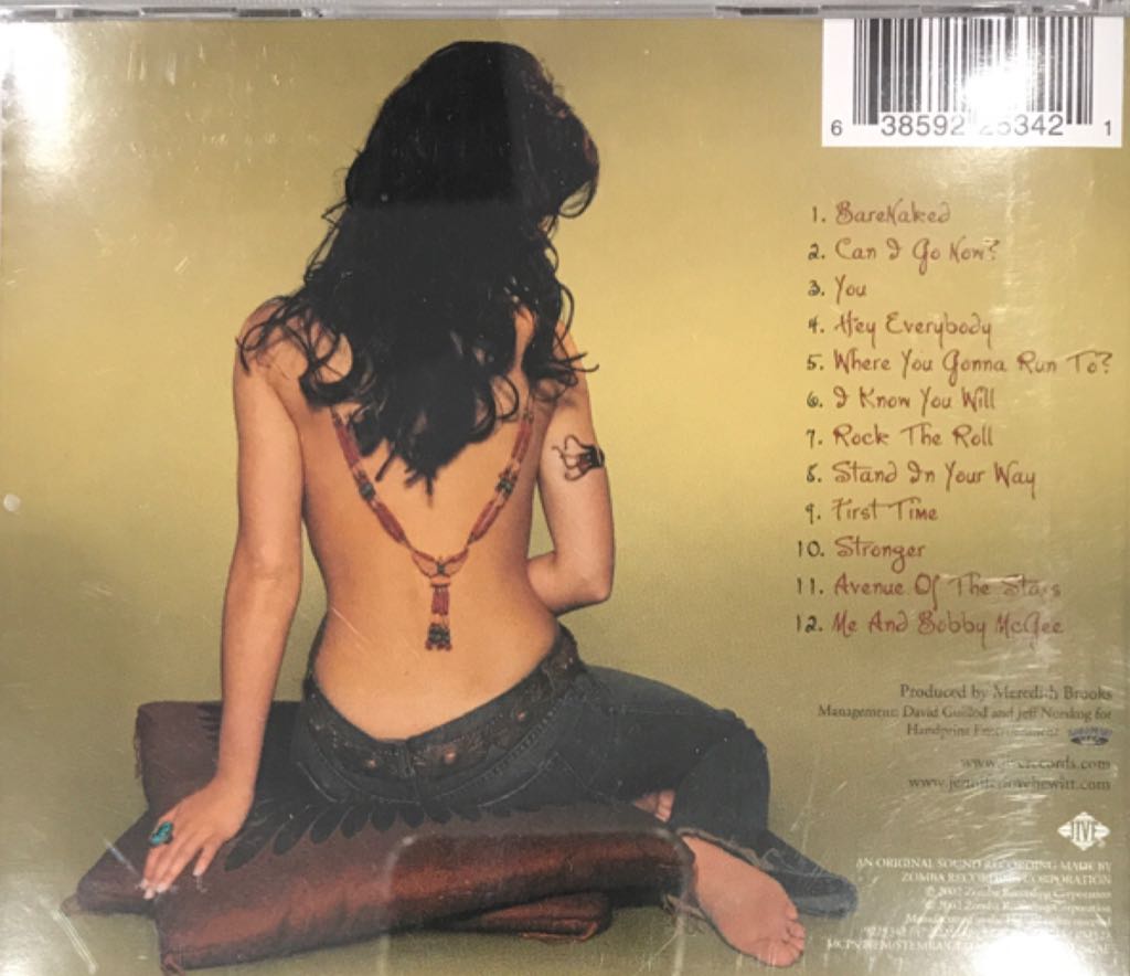 Barenaked - Hewitt Jennifer Love Hewitt (CD) music collectible [Barcode 638592253421] - Main Image 2