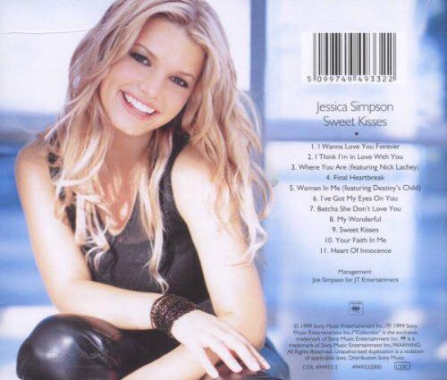 Sweet Kisses - Jessica Simpson (CD) music collectible [Barcode 886972670423] - Main Image 2