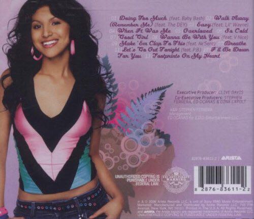 Paula DeAnda - Paula DeAnda (CD) music collectible [Barcode 828768361122] - Main Image 2