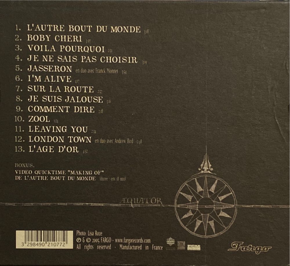 LAutre Bout Du Monde FA 80 - Loizeau, Emily (CD) music collectible [Barcode 3298490210772] - Main Image 2