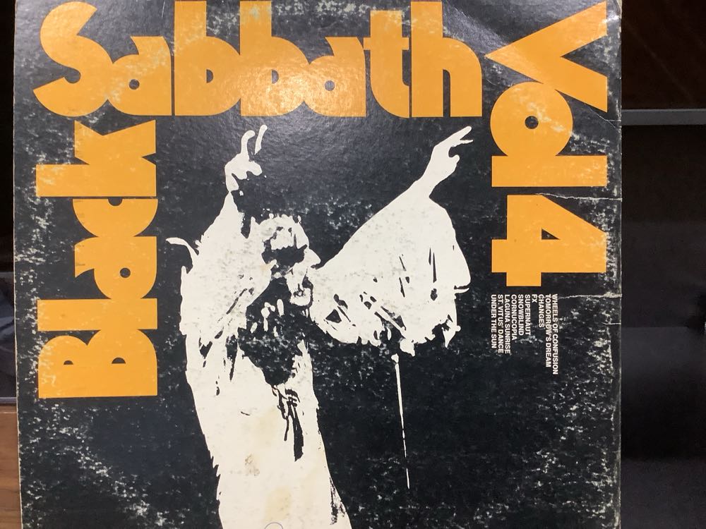 Black Sabbath Vol 4 - Black Sabbath (12”) music collectible - Main Image 2