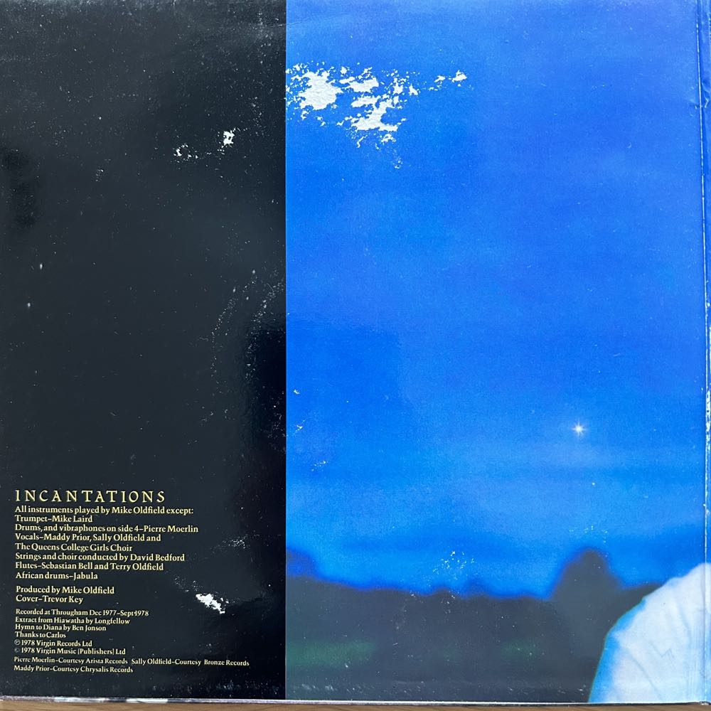 Incantations - Oldfield Mike (12”) music collectible - Main Image 3