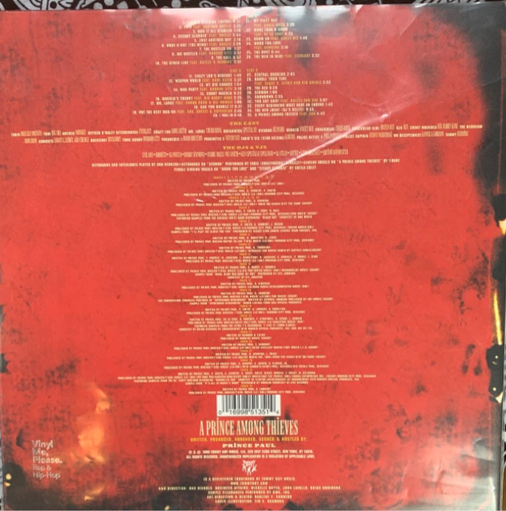 Prince Among Thieves - Prince Paul (12” - 77) music collectible - Main Image 2