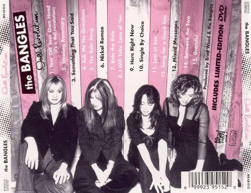 Doll Revolution - The Bangles (CD/DVD - 60) music collectible [Barcode 099923951520] - Main Image 3