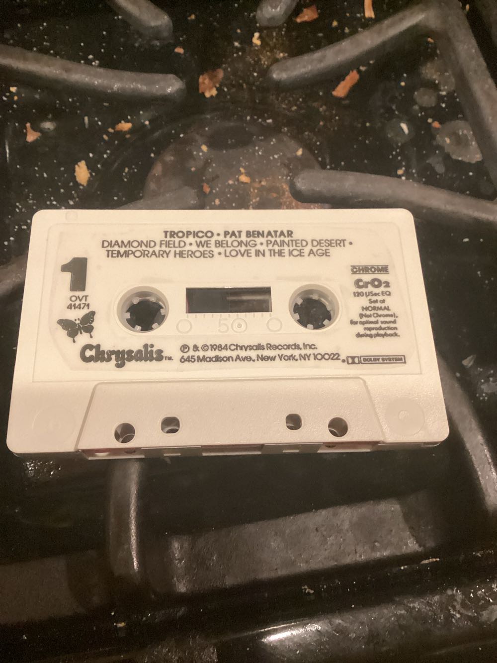 Tropico - Pat Benatar (Cassette - 39) music collectible [Barcode 044114147145] - Main Image 3