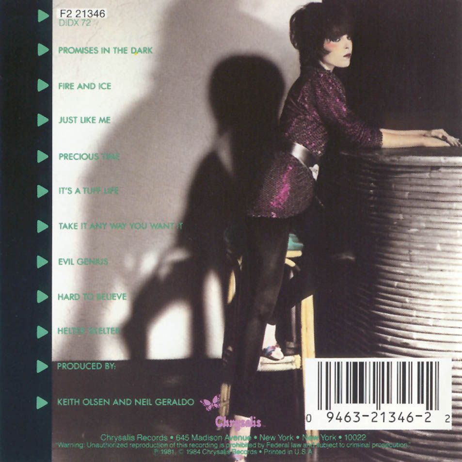 Precious Time - Benatar, Pat (12” - 3530) music collectible [Barcode 094632134622] - Main Image 2